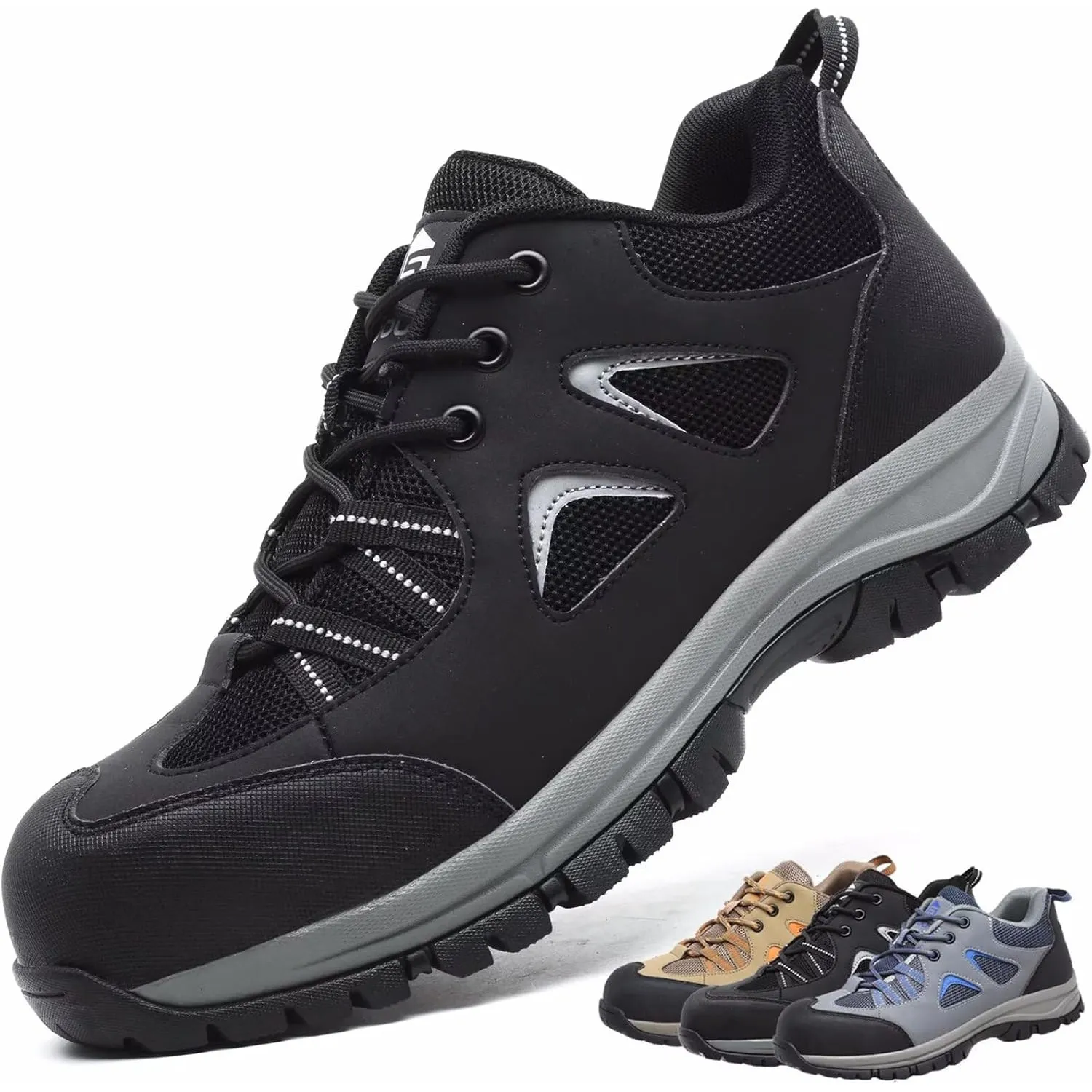 Arbeitsschuhe Herren Sicherheitsschuhe Damen Leicht Stahlkappenschuhe