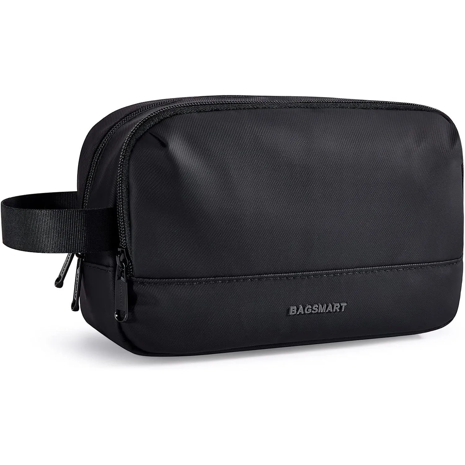 Kulturtasche für Männer, BAGSMART Herren Reise Kulturtasche, Wasserabweisendes Dopp Kit für Reisen, Leichte Rasiertasch…
