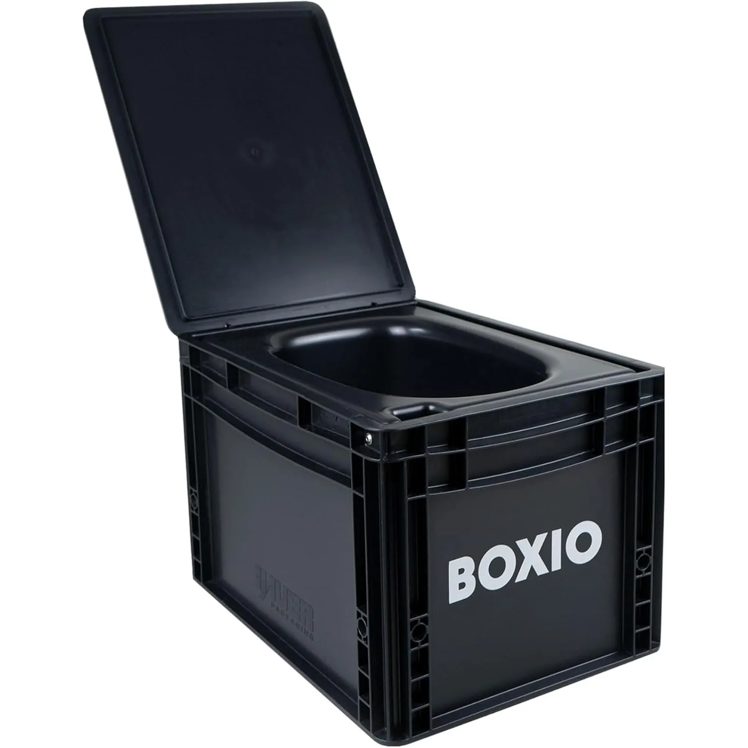 BOXIO - TOILET: Campingtoilette 40x30 kompakt, mobile Trockentrenntoilette ohne Chemie für Camping, Van, Outdoor, Dachz…