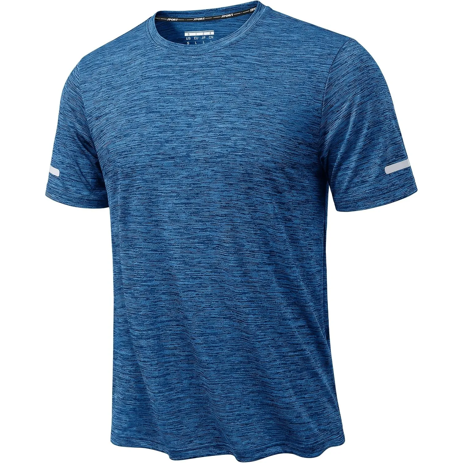 KEFITEVD Tshirt Herren Sport Tshirts Funktionsshirt Kurzarm Schnelltrocknend Atmungsaktiv Laufshirt Rundhals Trainingss…