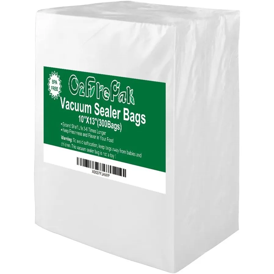 O2frepak 300Stk Vakuumierbeutel 25x33cm BPA-frei Lebensmittel Sous Vide