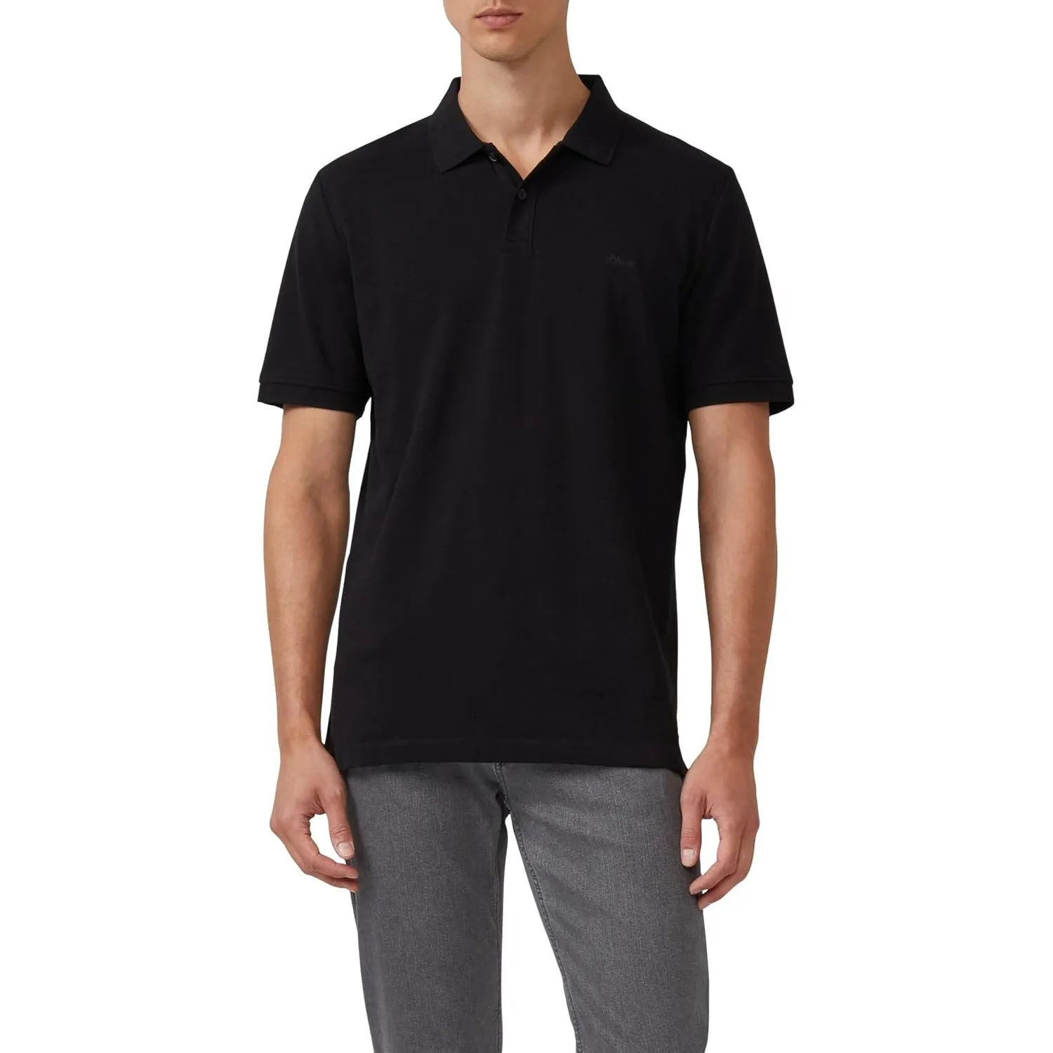 s.Oliver Poloshirt aus Baumwollpiqué