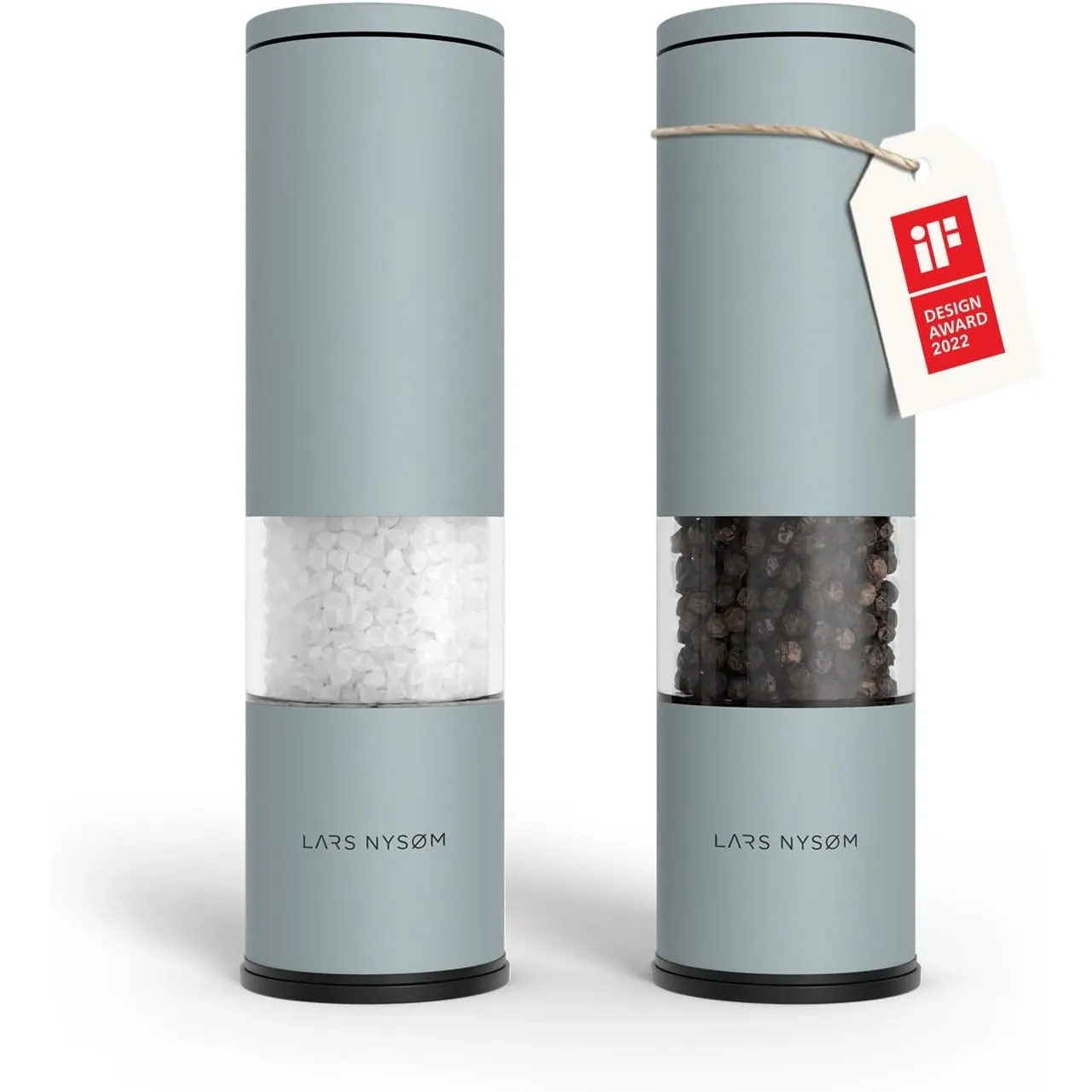 LARS NYSØM Salz und Pfeffermühle Set - Manuell - Pfeffermühle - 2 Stück