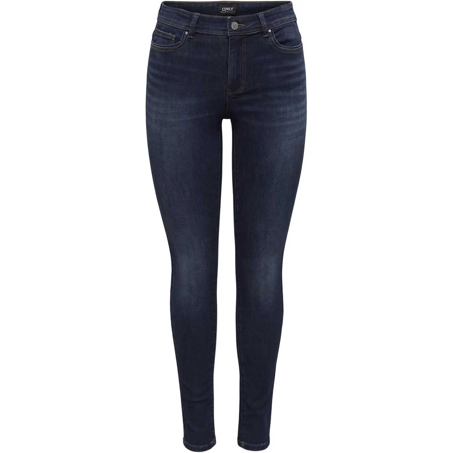 ONLY Female Skinny Jeans ONLWAUW Mittlere Taille Skinny Fit Jeans