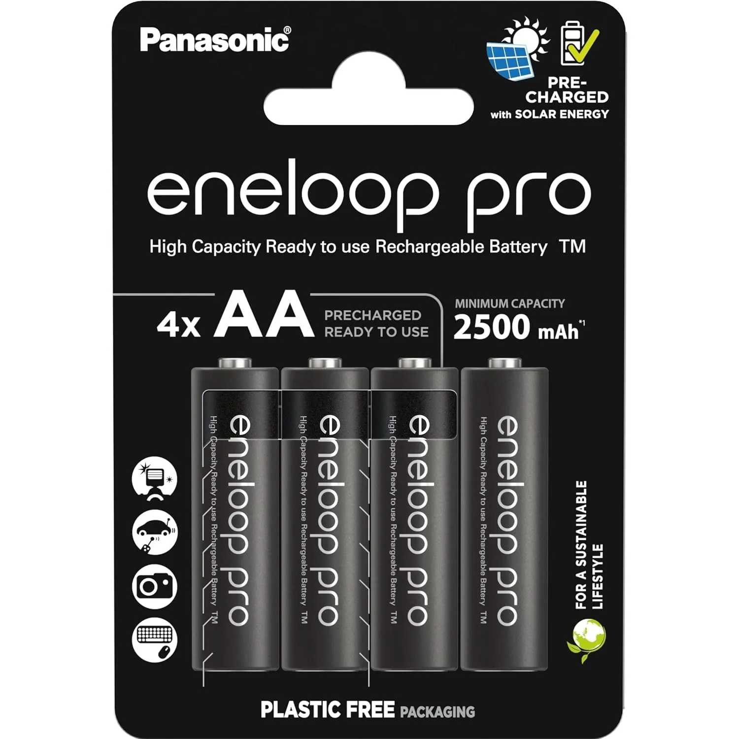 eneloop pro AA/Mignon NI-MH Packung mit 4 Akkus
