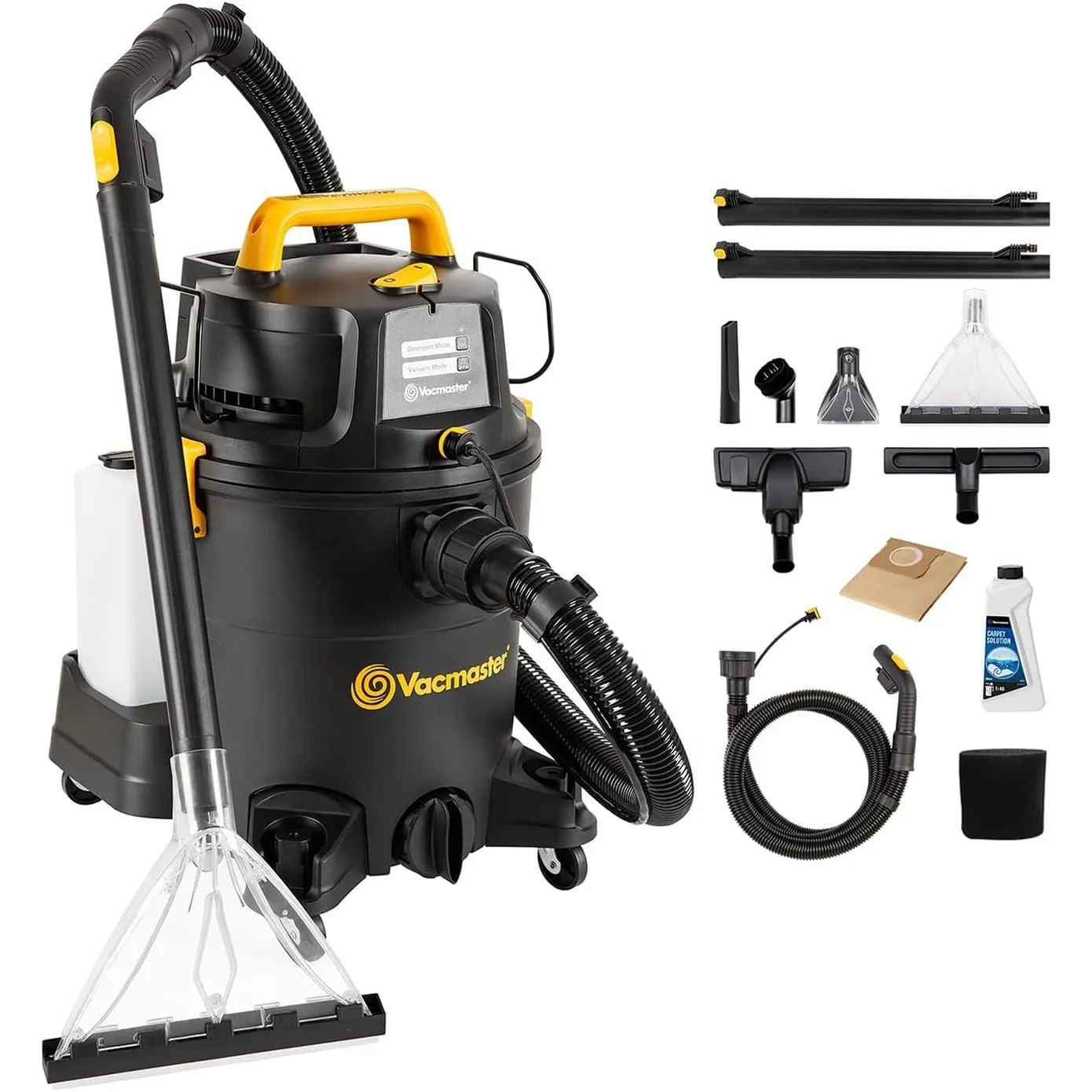 Vacmaster 3-in-1 Waschsauger 1300W 23L Doppeltank für Hartboden & Teppich