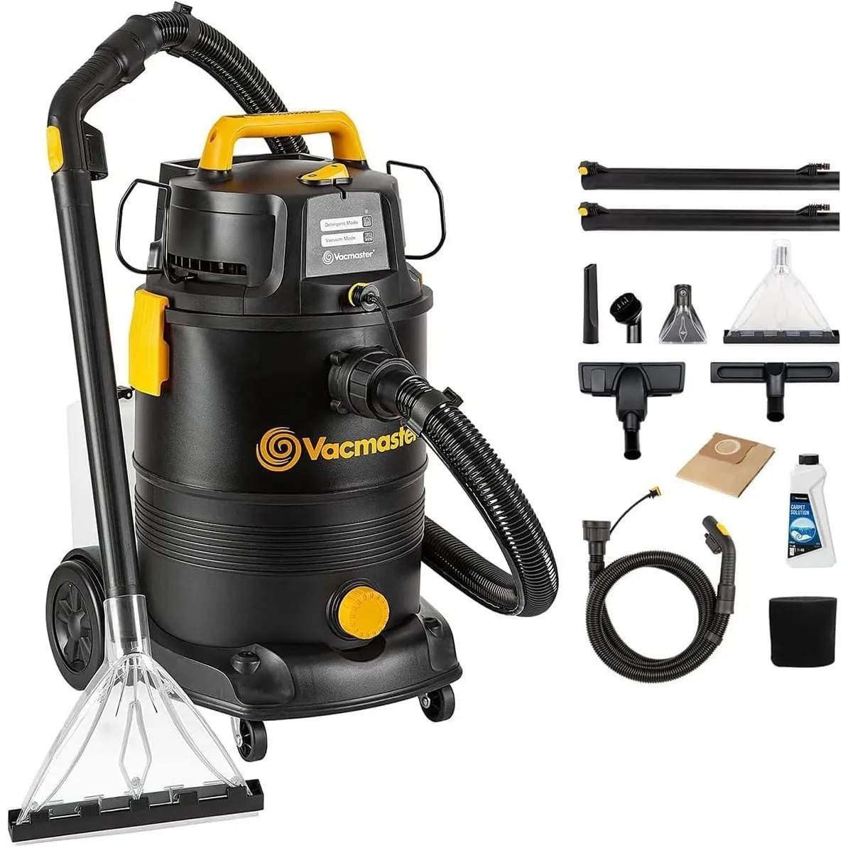 Vacmaster VK1330PWR 1300W 30L 3-in-1 Waschsauger Nass Trockensauger mit Dual-Tank-Design Bodenreiniger Für Hartböden Te…