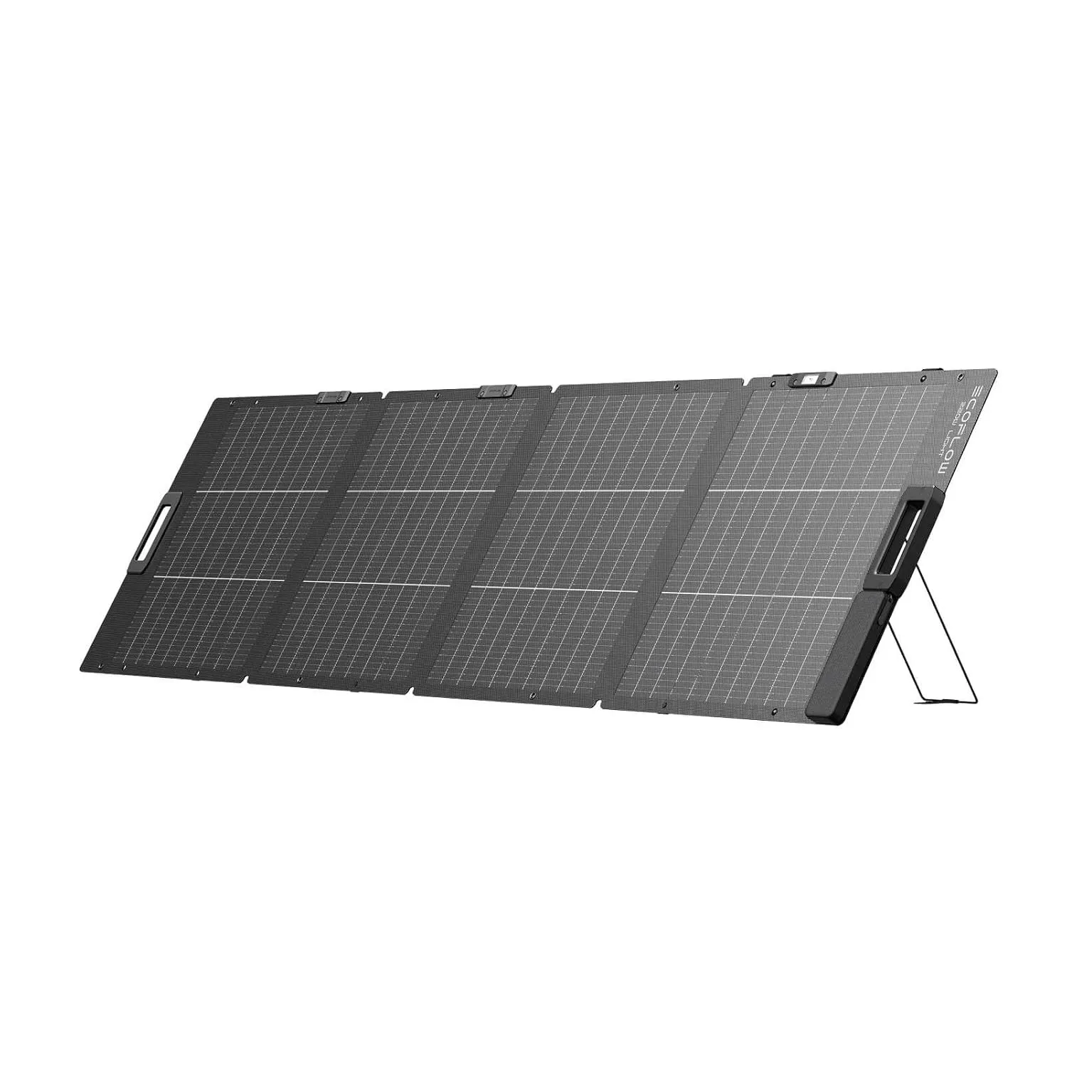 ECOFLOW 220W Solarpanel, leichtes tragbares Solarmodul für DELTA & RIVER tragbare Powerstation, bifaziales Design, N-Ty…