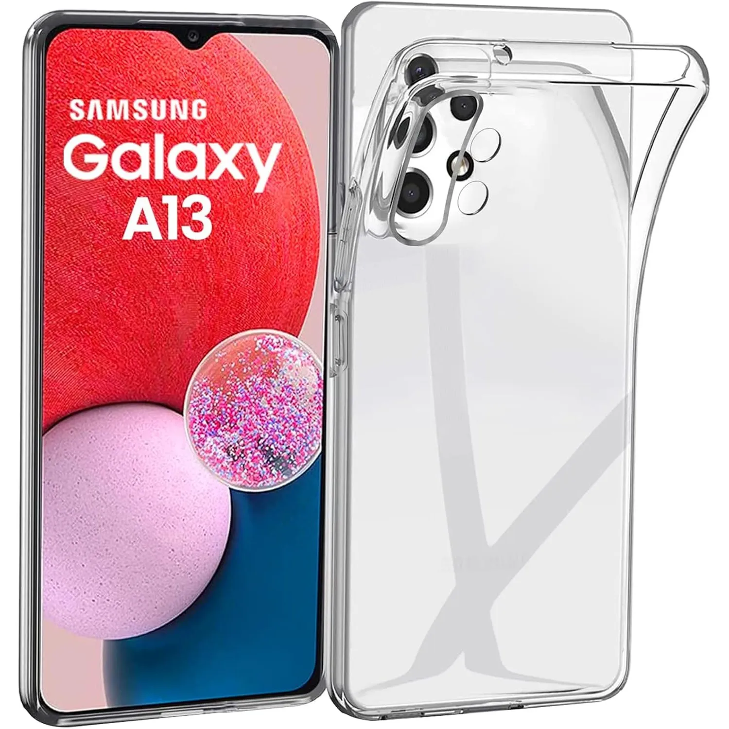 Oprimio Kristallklar Hülle für Samsung A13 [Silikon Hülle] [%100 Durchsichtig] [Deutsche Material] [Ultra Dünn] Klar Ha…