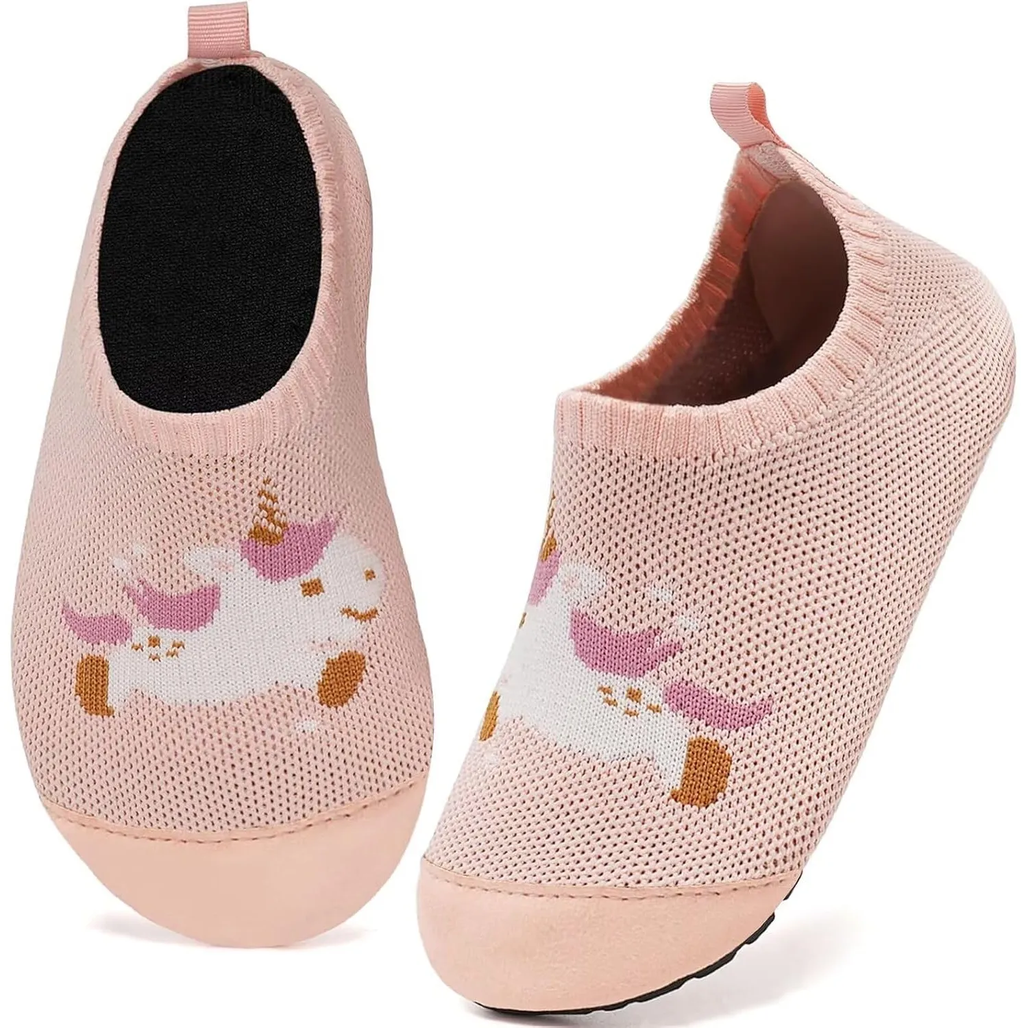 Kyopp Hausschuhe Kinder Junge Mädchen Pantoffeln Rutschfest Barfussschuhe