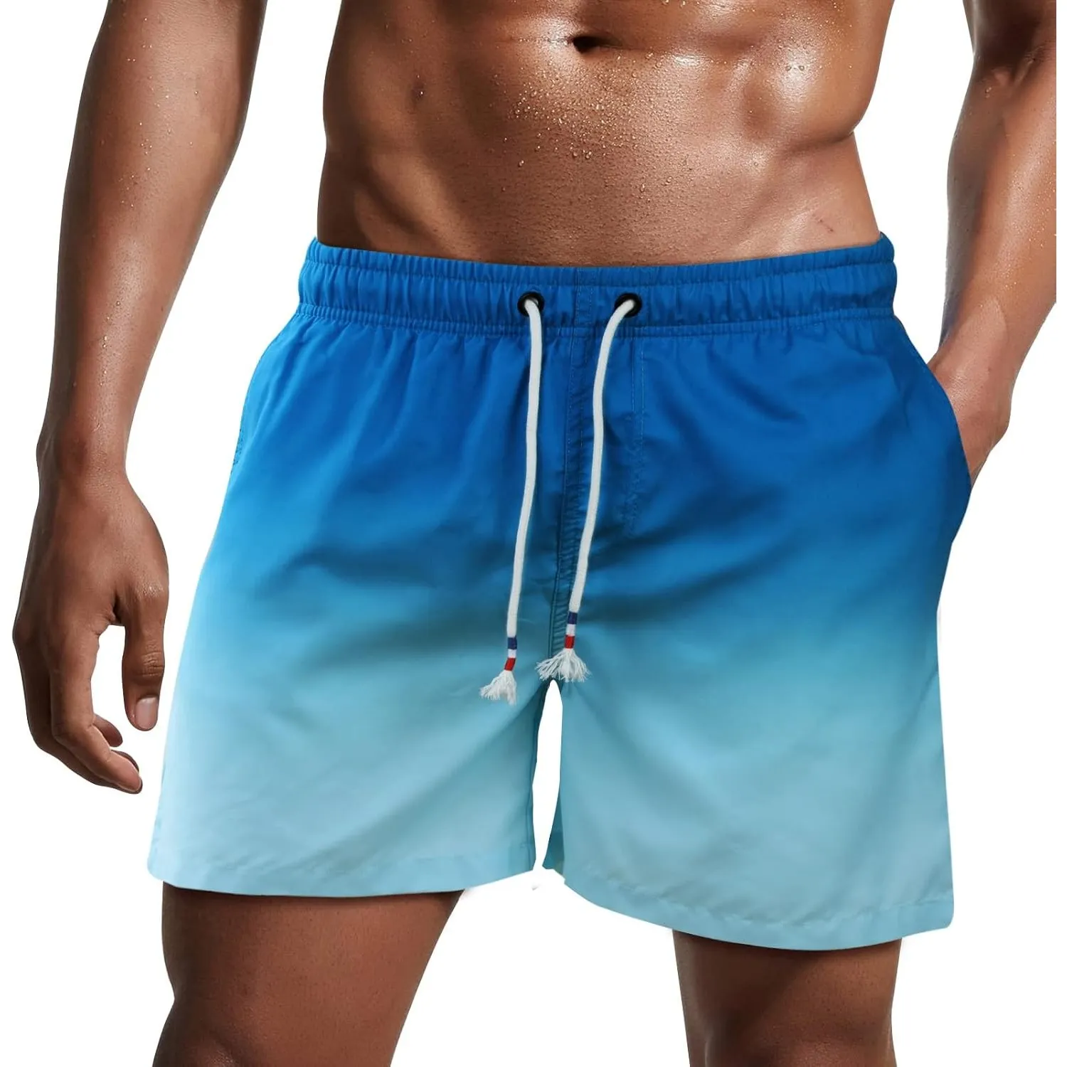 Badehose für Herren Badeshorts Shorts Sportbekleidung Meshfutter | Shorts,Schnelltrocknend,Kurzen,Sporthose,Atmungsakti…
