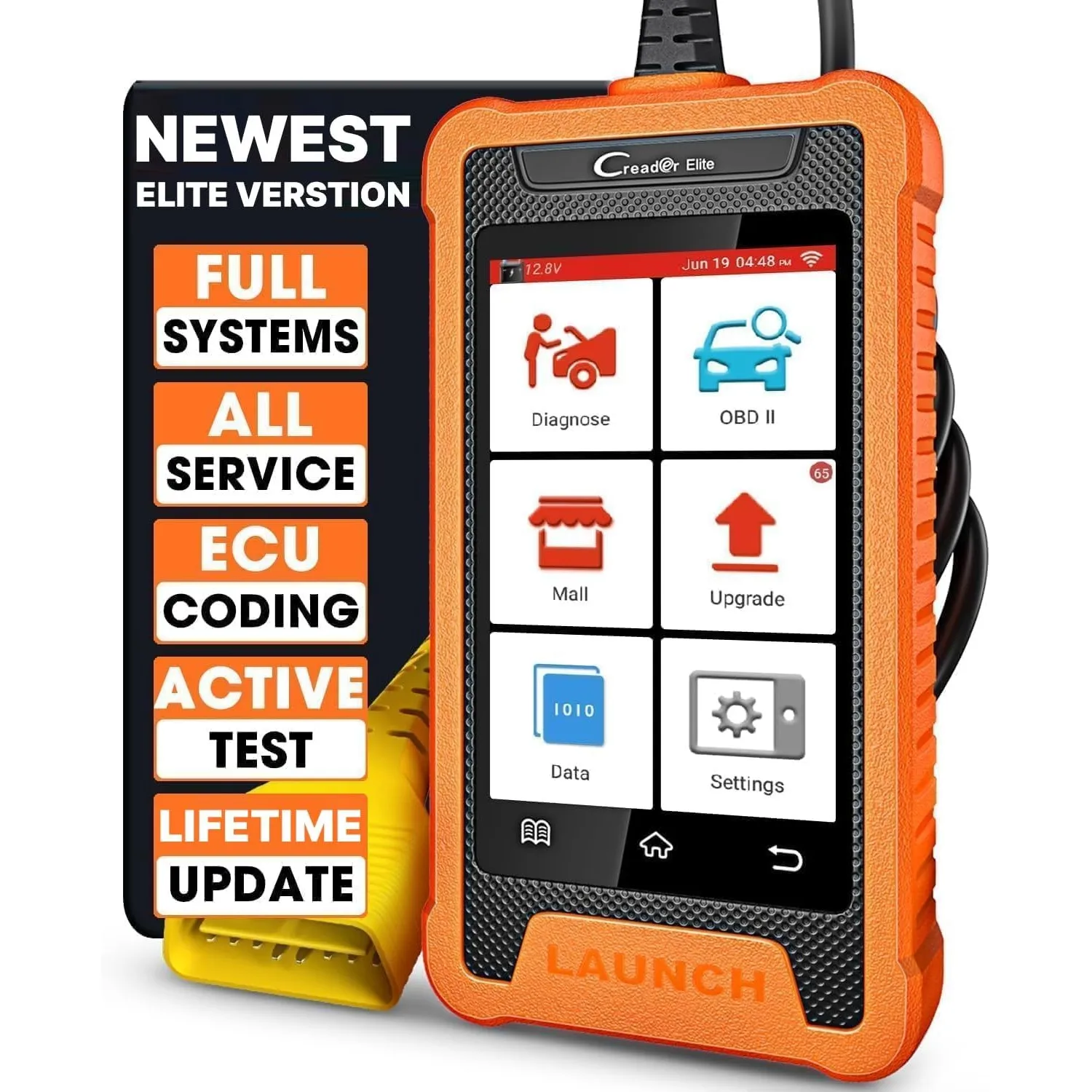 LAUNCH X431 Creader Elite OBD2 Diagnosegerät für BMW/für MINI/für Rolls Royce Gleiche Funktion wie LAUNCH X431 Diagnose…