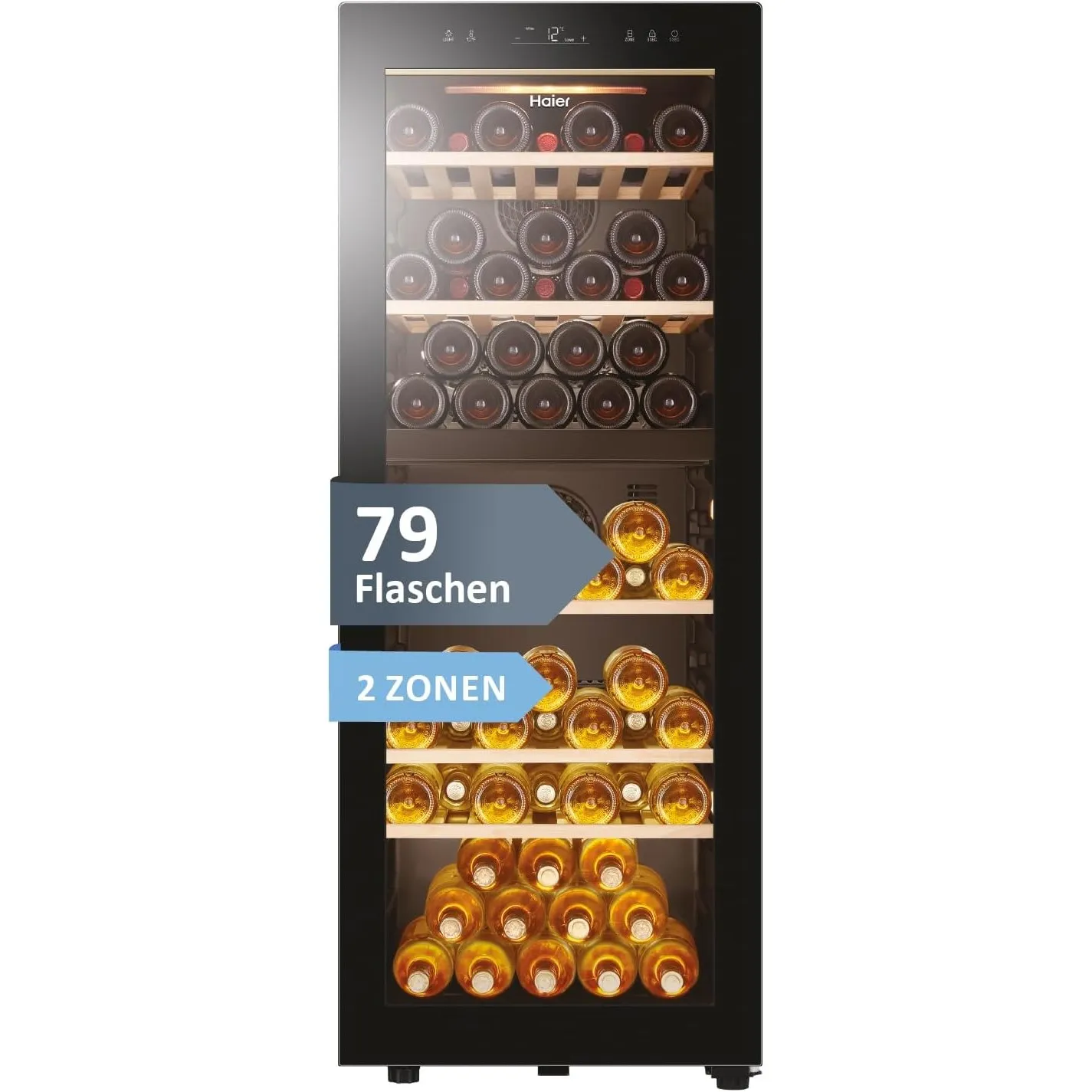 Haier Weinkühlschrank Serie 5 HWS79GDG 79 Flaschen