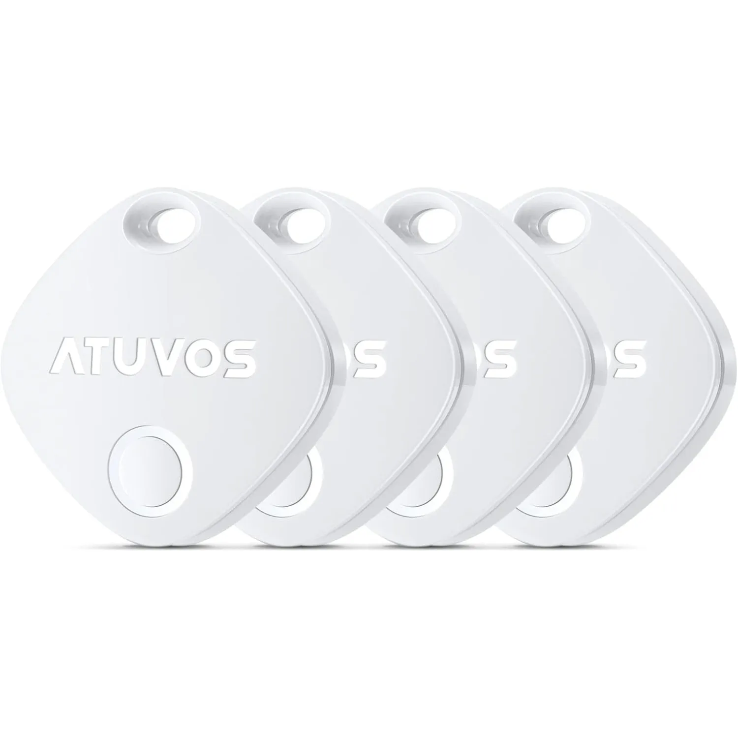 ATUVOS Air Tag Schlüsselfinder 4er Pack, Smart Tracker Key Finder Kompatibel mit Apple Wo ist? APP (iOS NUR,Android Nic…