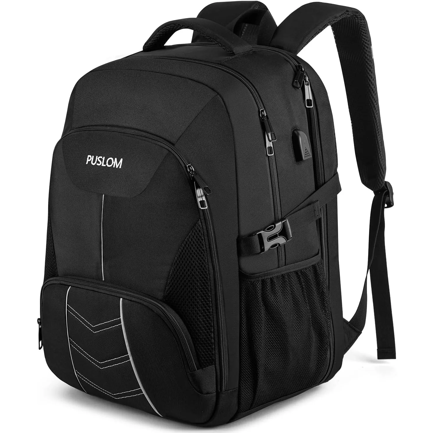 Extra Großer Rucksack Herren 55L Wasserdicht 18.4 Zoll Laptoptasche Arbeit Laptop mit USB Ladeanschluss Anti Diebstahl …