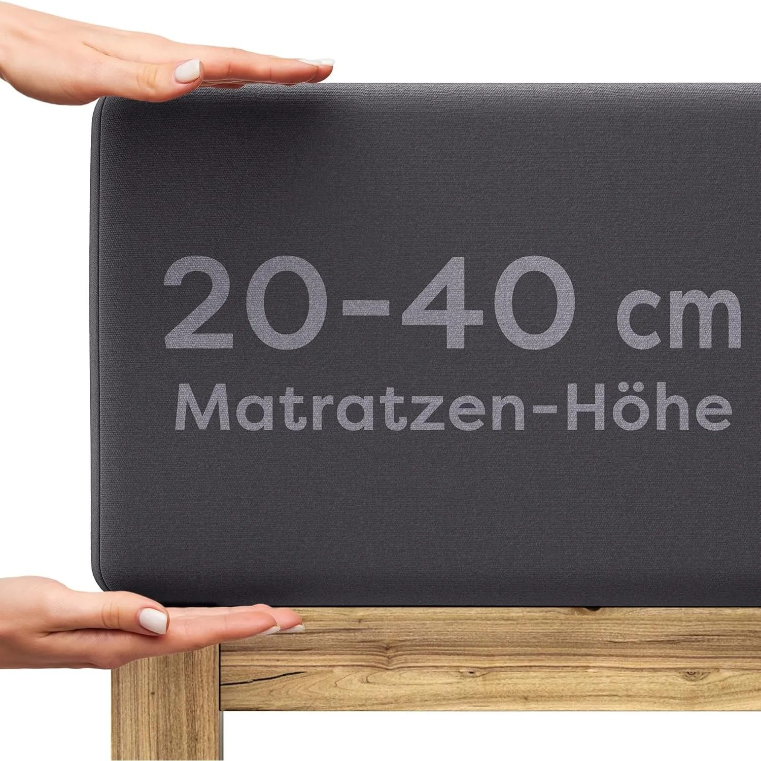 Wolkenfeld Spannbettlaken 140x200cm – 160x220cm – Premium Jersey Baumwolle mit 5% Lycra – Faltenfreies Bettlaken für ho…