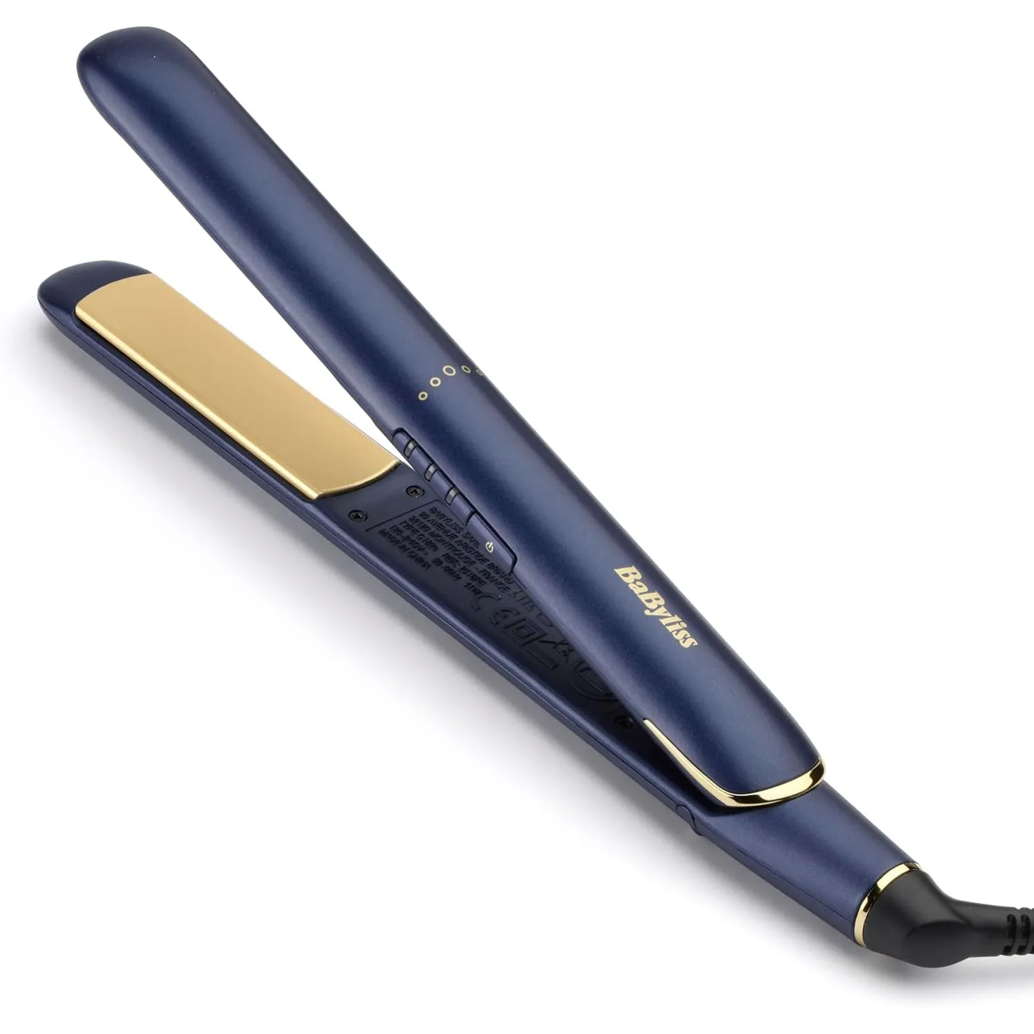 BaByliss Midnight Luxe Glätteisen - Titanium Ceramic Floating Plates für sanftes Gleiten, schnelles Aufheizen in 30 Sek…
