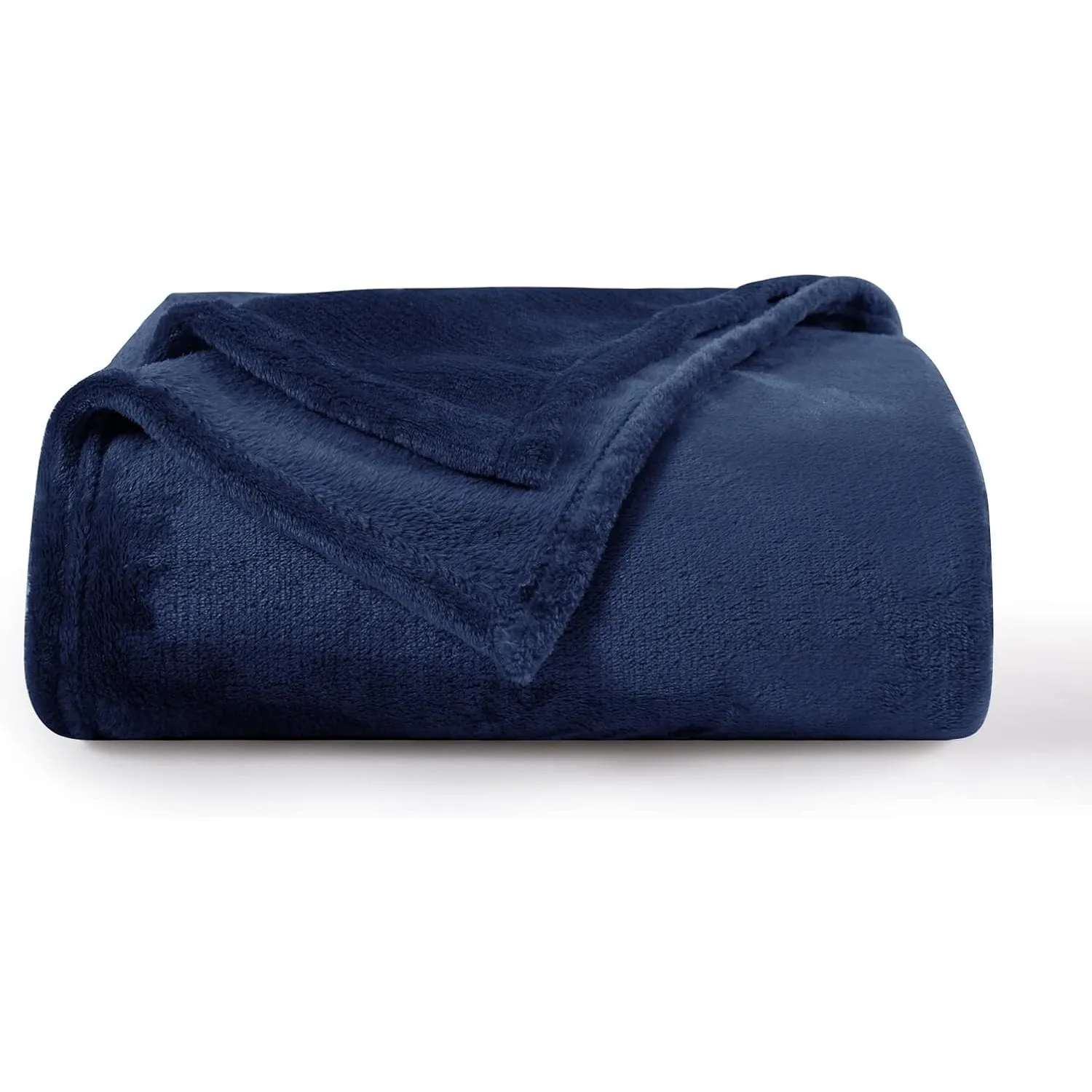 Aisbo Kuscheldecke Flauschig Decke Blau - Fleecedecke 130x150 cm Sofadecke Couchdecke, Weich Kuschelige Wohndecke Marin…