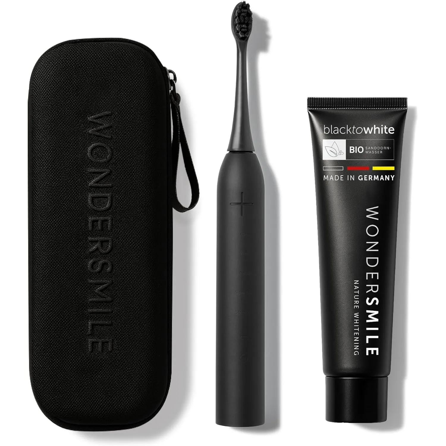 Wondersmile Schallzahnbürste PRO Bundle - Testsieger 2026 - Elektrische Zahnbürste im Set (Travel Care Bundle, Ultimate…