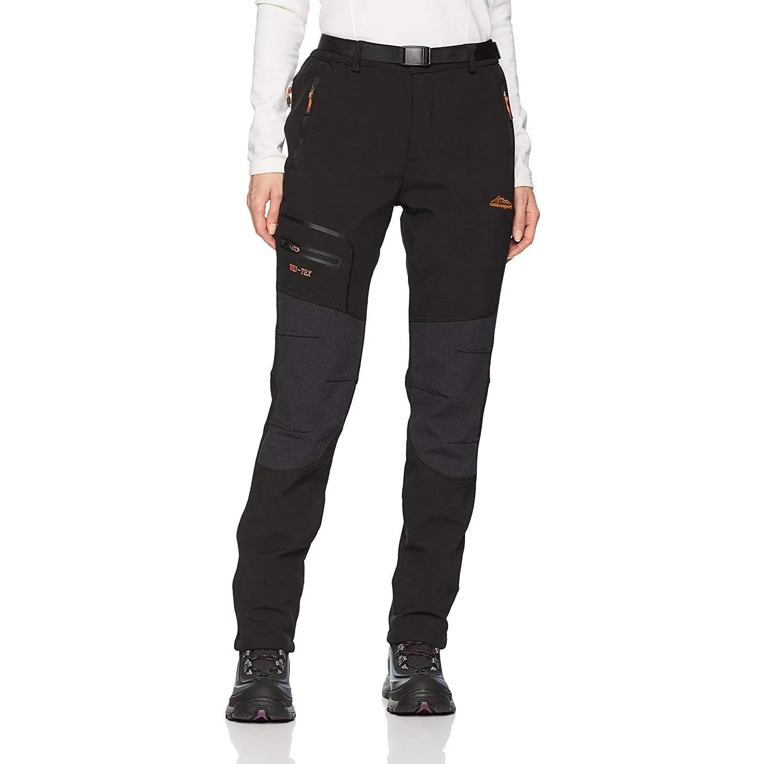 BenBoy Damen Wanderhose Wasserdicht Softshellhose Skihose Outdoorhose