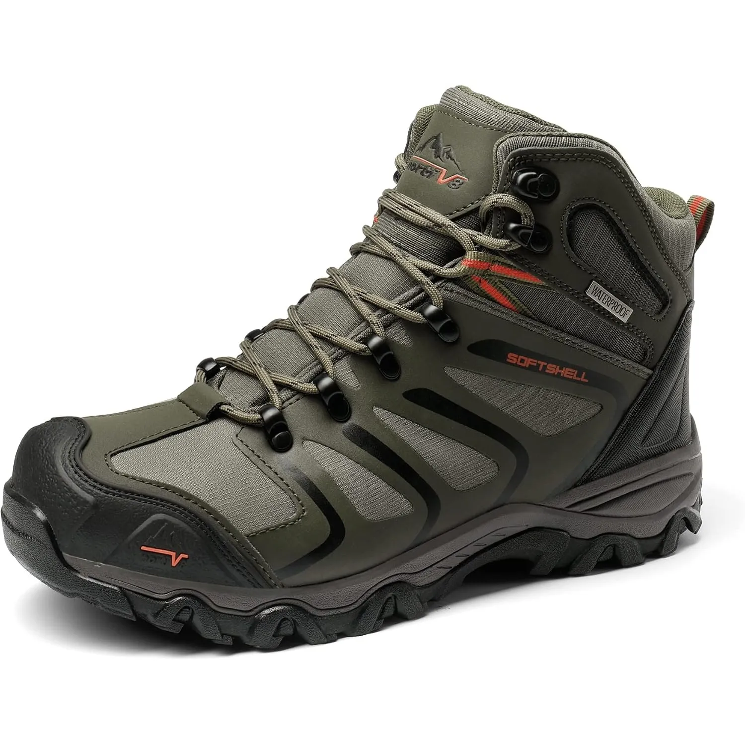 NORTIV 8 Herren Wanderschuhe Armadillo