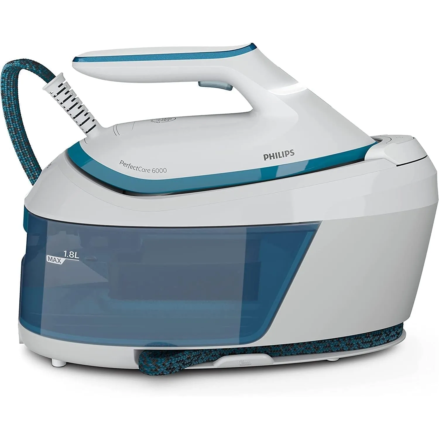 Philips Dampfbügelstation PerfectCare 6000 Serie, Weiß, 2400W
