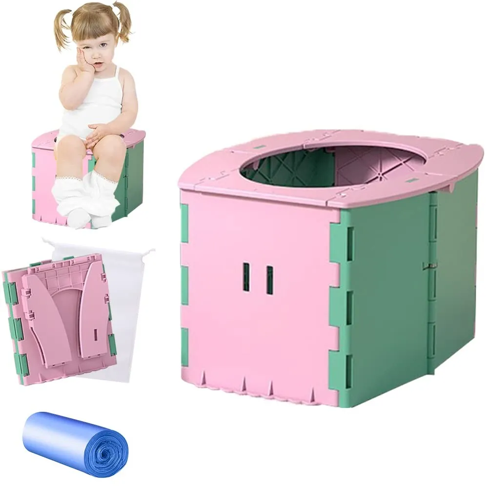 Faltbares töpfchen kinder,Töpfchen für kinder unterwegs,Baby potty travel,Portable toilette für kinder,Baby WC Töpfchen…
