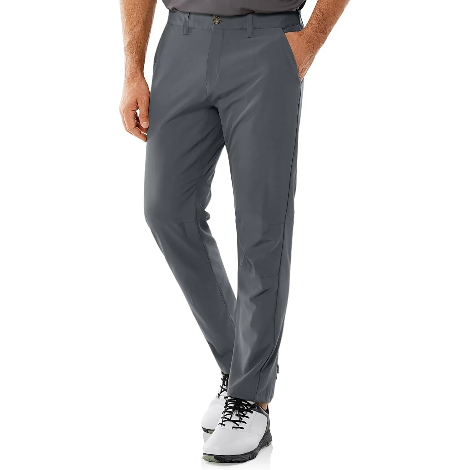 33,000ft Herren Golfhosen Atmungsaktive Stretch Hose für Männer Schnelltrockende Stretch Lange Golfhosen