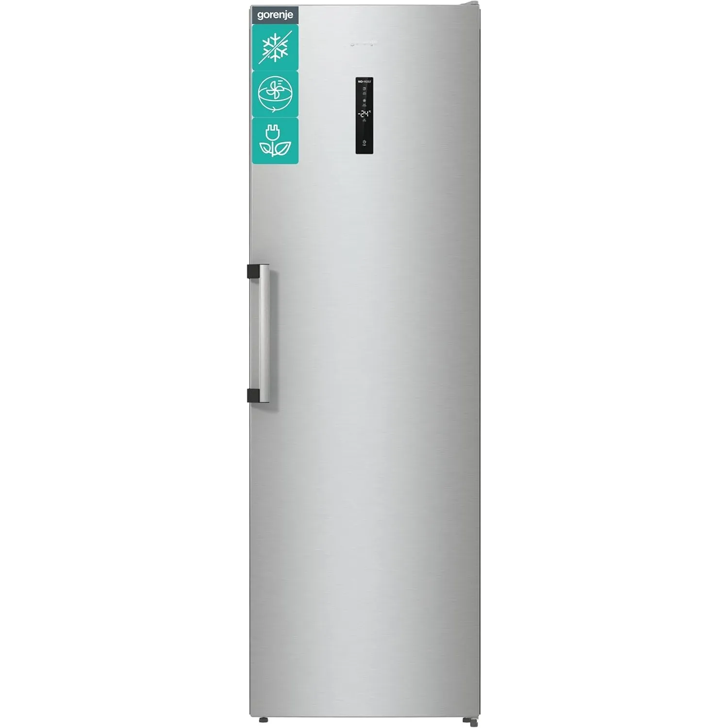 Gorenje FN619DAXL6 Standgefrierschrank, Freistehend, Wechselbar, Edelstahl