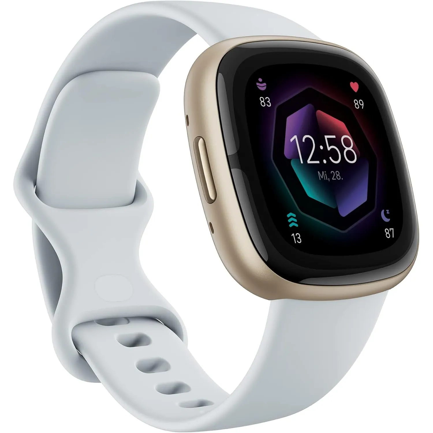 Google Fitbit Sense 2 – Smartwatch Damen / Herren – Fitnessuhr mit integriertem GPS und Telefonfunktion – Fitness-Track…