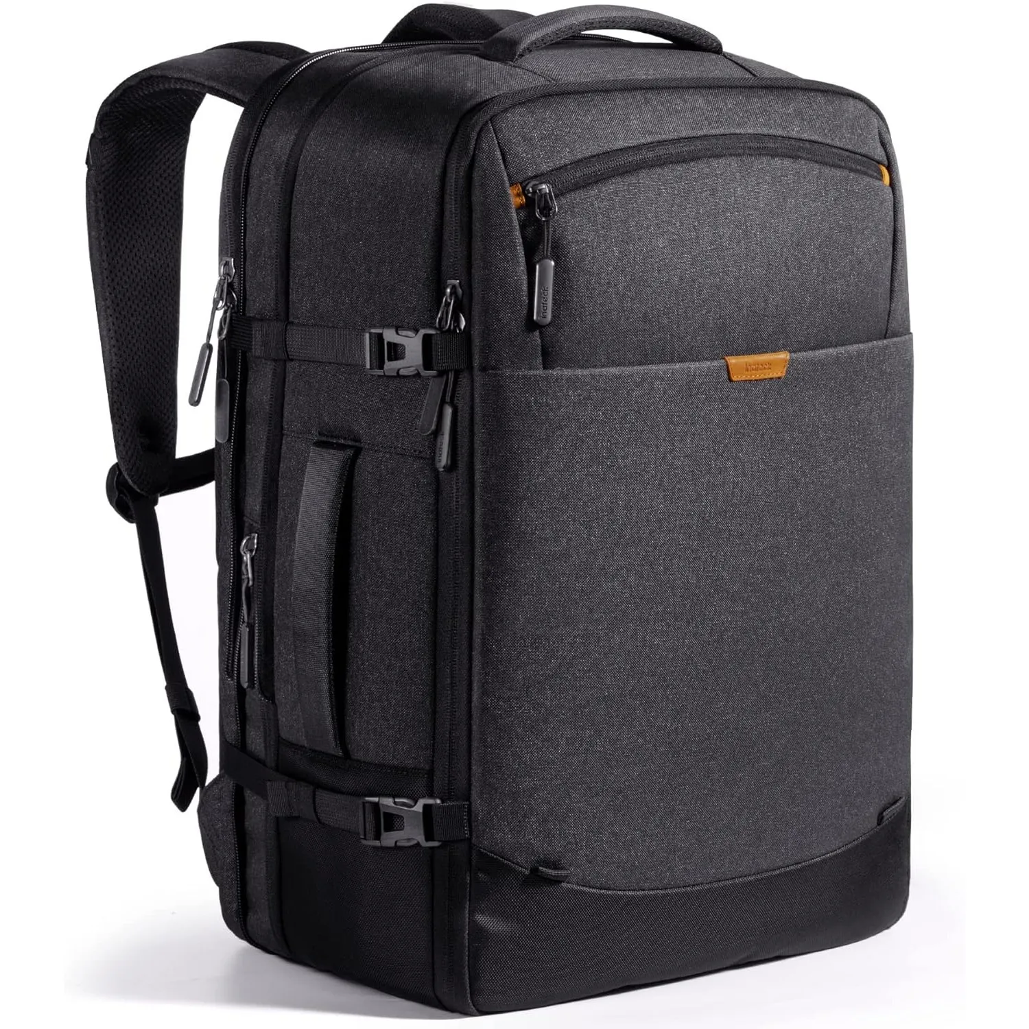 Inateck 38.5-46.2 L Reiserucksack erweiterbarer Herren Damen Handgepäck Flugzeug Rucksack, 15.6 Zoll Laptop Rucksack sp…