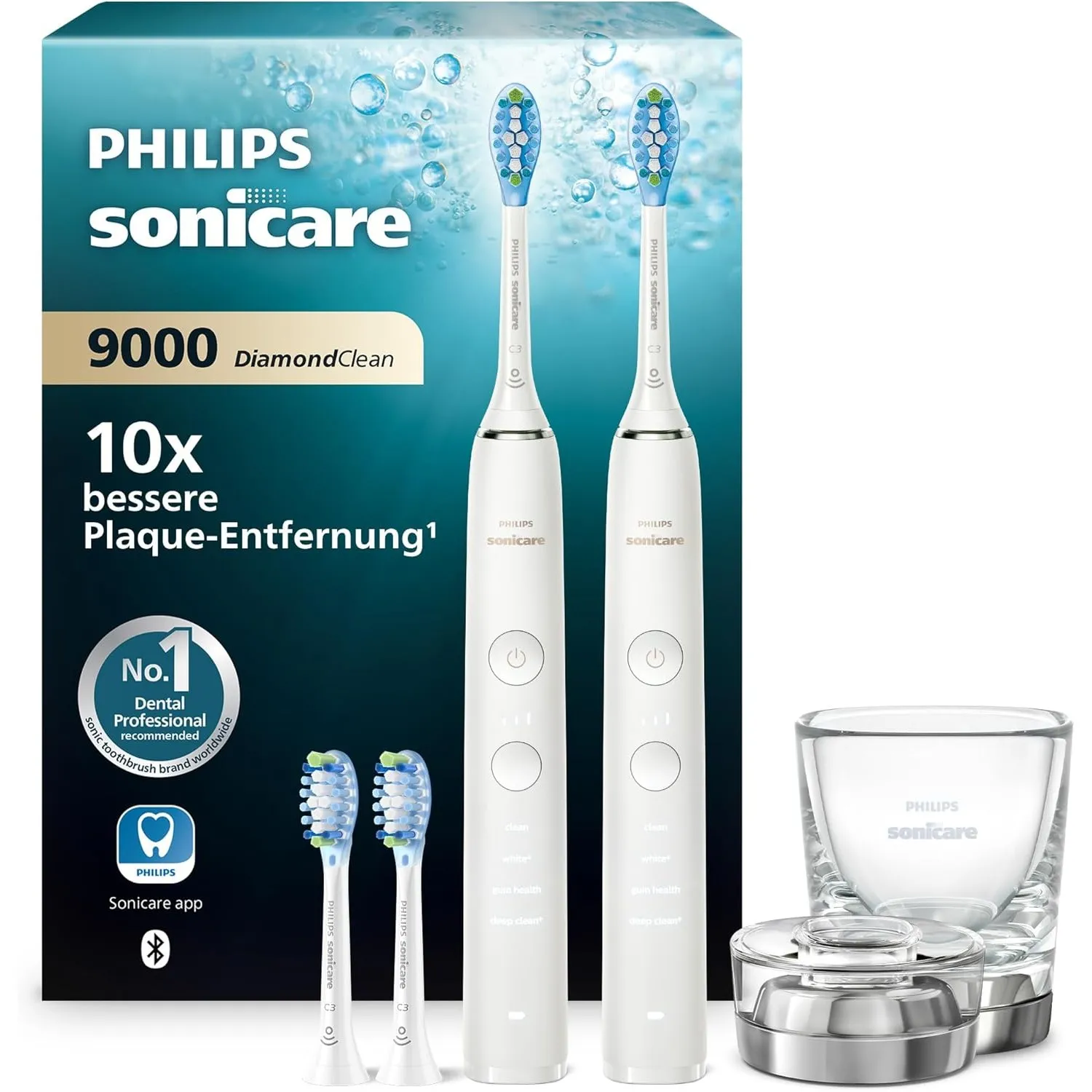 Philips Sonicare DiamondClean 9000 elektrische Zahnbürste