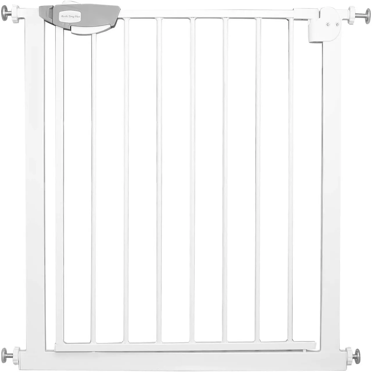 UISEBRT Treppenschutzgitter Türschutzgitter Ohne Bohren Treppengitter Türgitter Baby für Breiten 75-85 cm, Selbstschlie…