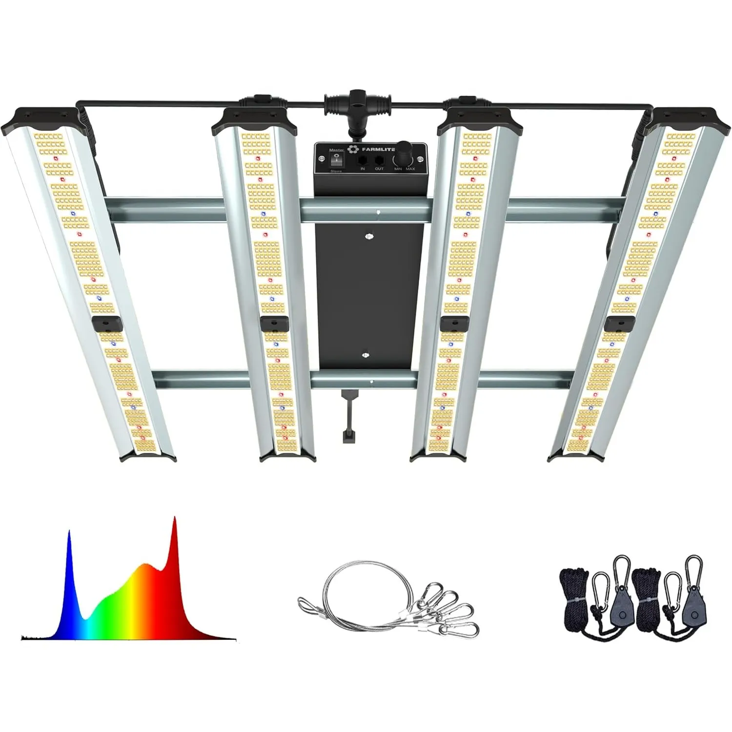 FARMLITE 240W Led Grow Lampe Grow Light Pflanzenlampe Led Vollspektrum Zimmerpflanzen Lampe Greenhouse Lights Dimmbare …