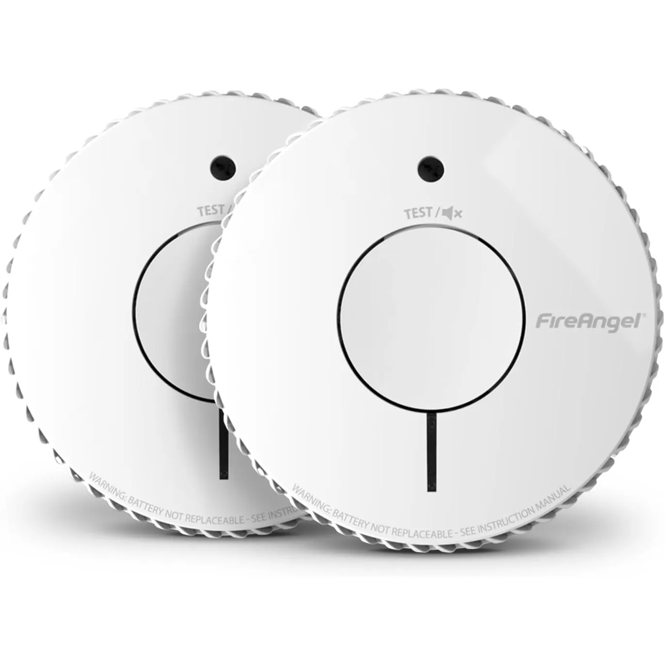 FireAngel FA6120 Rauchmelder mit 10-Jahres-Batterie, Feuermelder, Q-Label