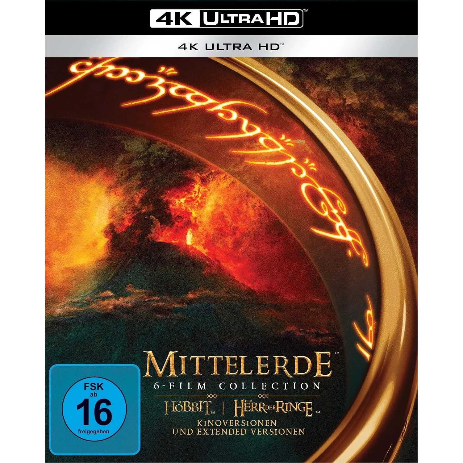 Mittelerde 6-Film Collection - 4K UHD [Blu-ray]