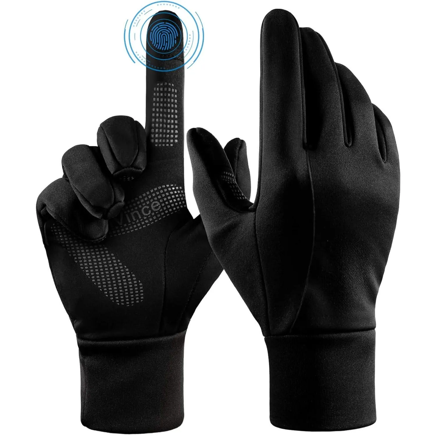FanVince Handschuhe Herren Damen Winterhandschuhe Thermo Touchscreen Warme Fahrradhandschuhe Geschenke