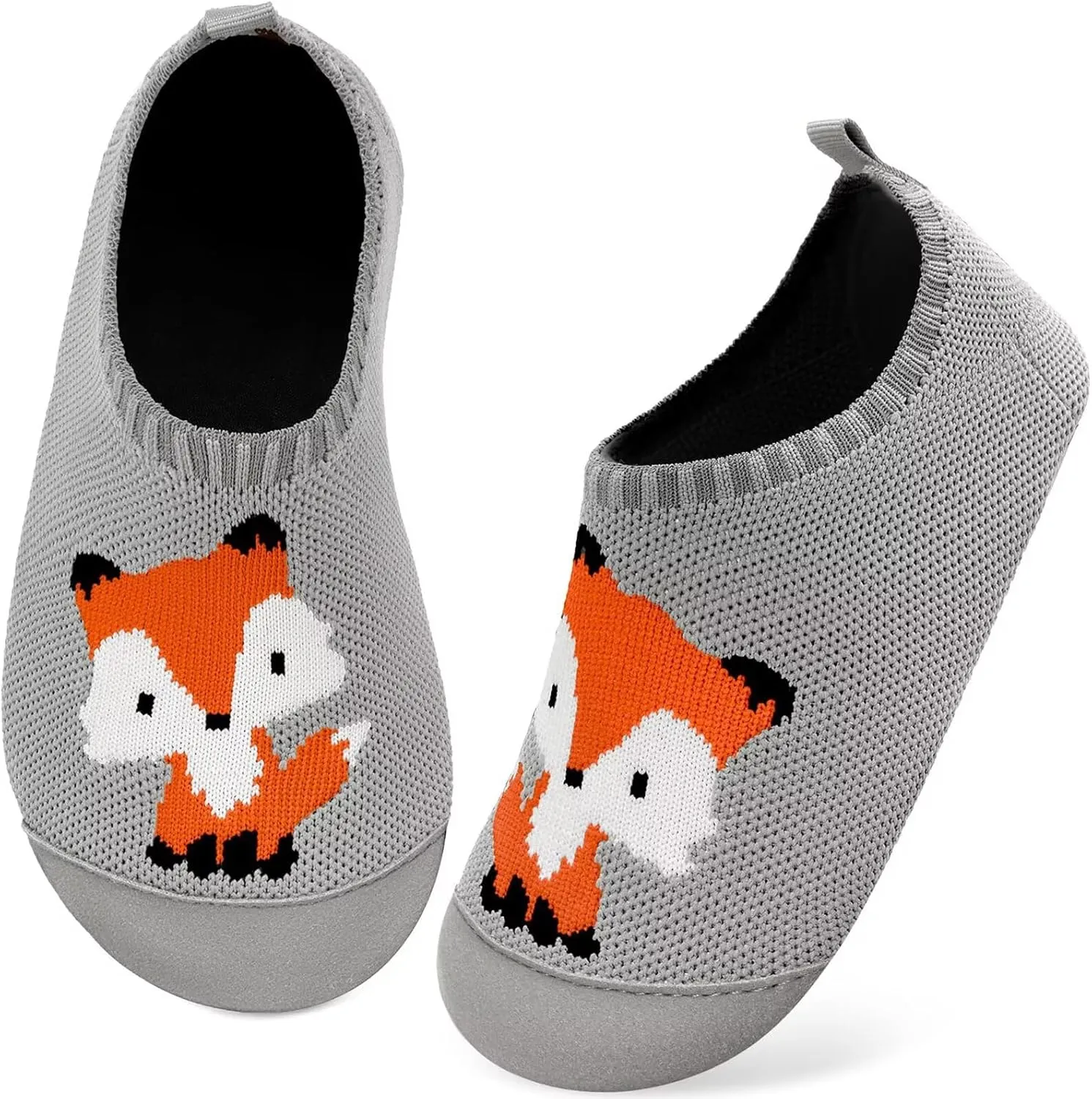 Kyopp Hausschuhe Kinder Junge Mädchen Pantoffeln Atmungsaktive Rutschfest Turnschläppchen Weich Barfussschuhe für Laufl…