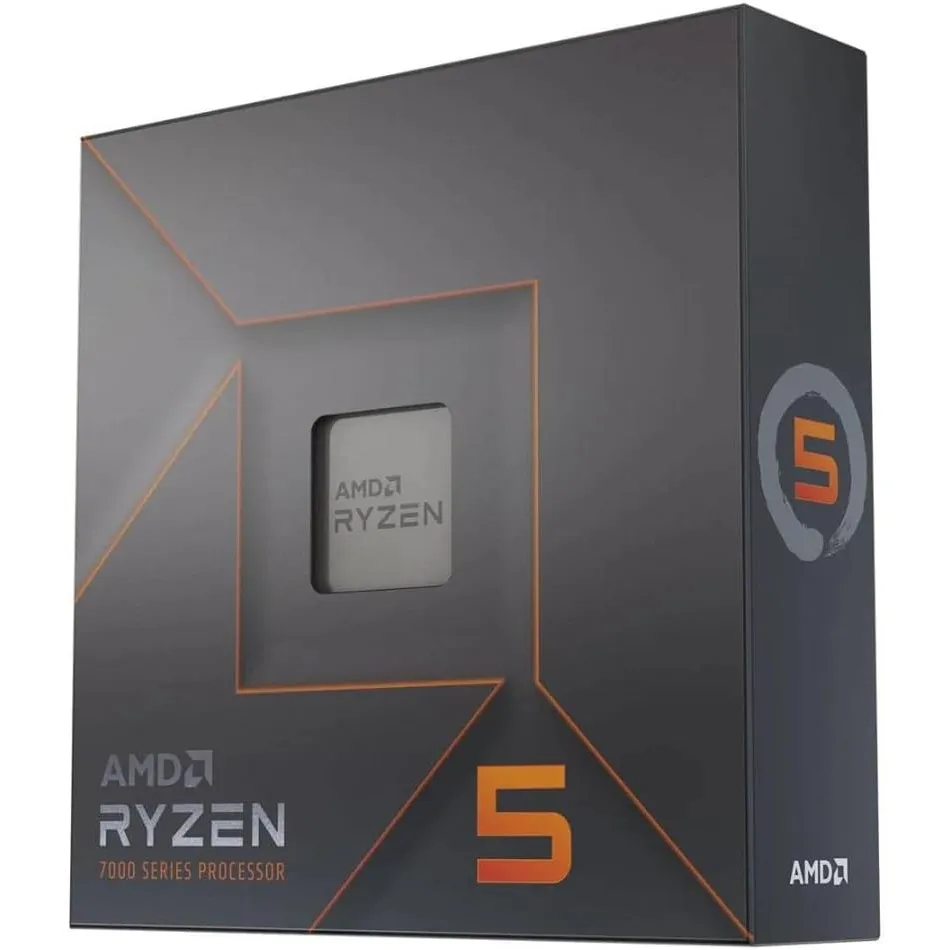 AMD Ryzen 5 7600X Prozessor (intergrierte Radeon Grafik, 6 Kerne/12 Threads, 105W TDP,AM5 Sockel, 38MB cache, Bis zu 5.…