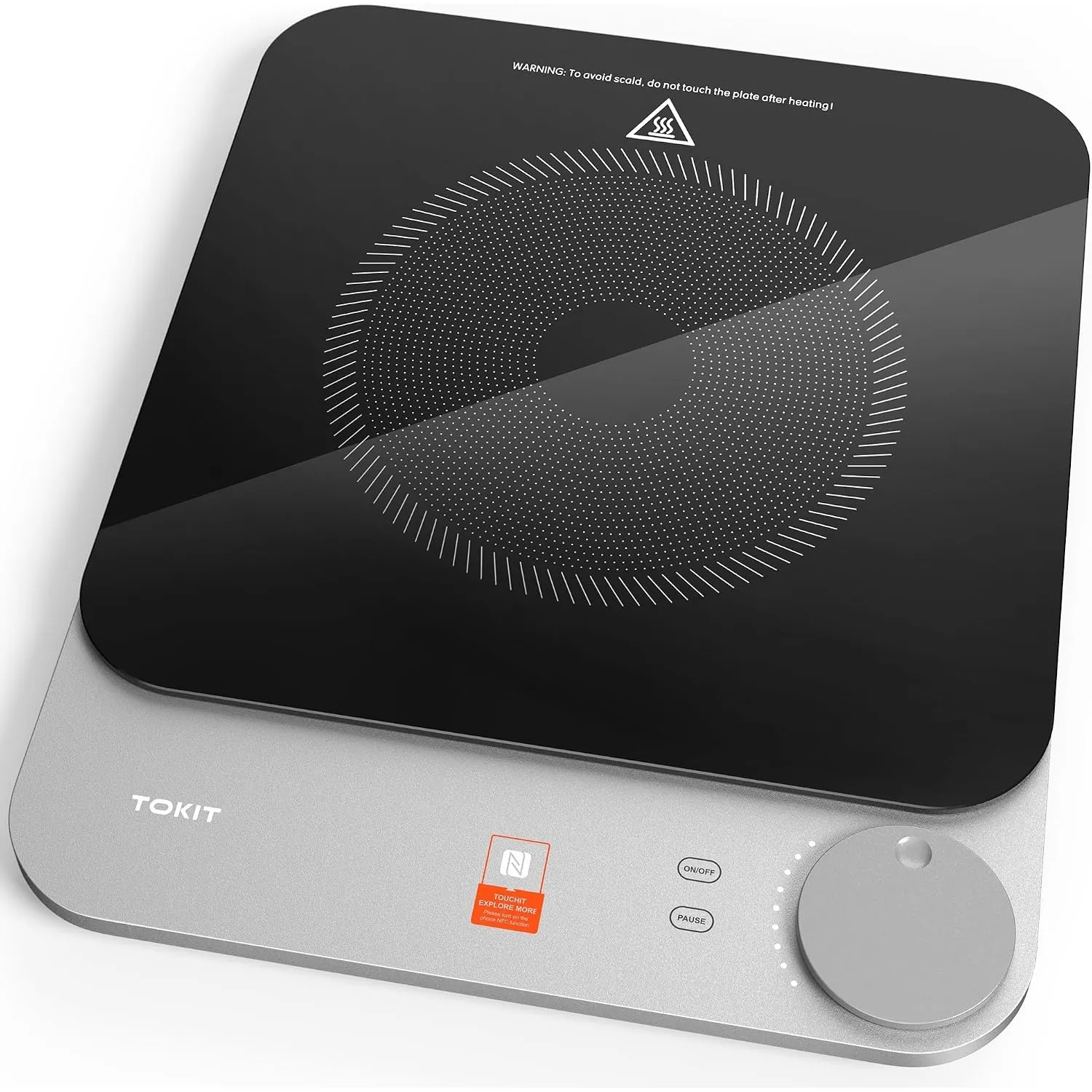TOKIT Induktionskochfeld 2100W, 16mm Ultradünn Induction Hob