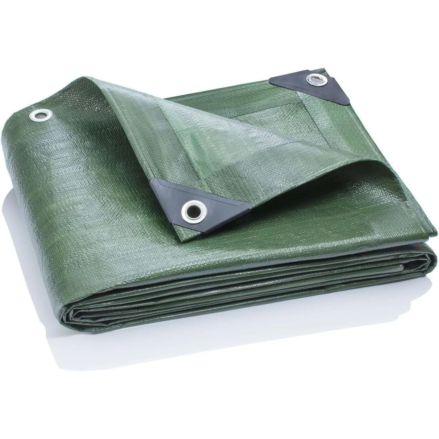 GardenMate 3x6m 120g/m² Gewebeplane Grün Abdeckplane Schutzplane Bootsplane