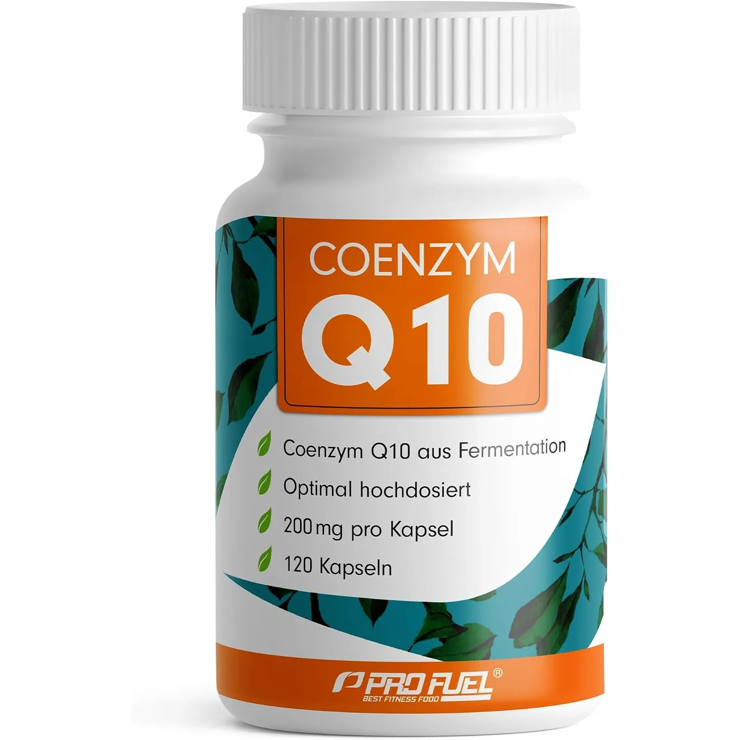 Q10 Kapseln 120x mit 200mg Coenzym Q10 pro Kapsel - hochwertiges Ubiquinon - veganes Coenzym Q10 aus Fermentation - lab…