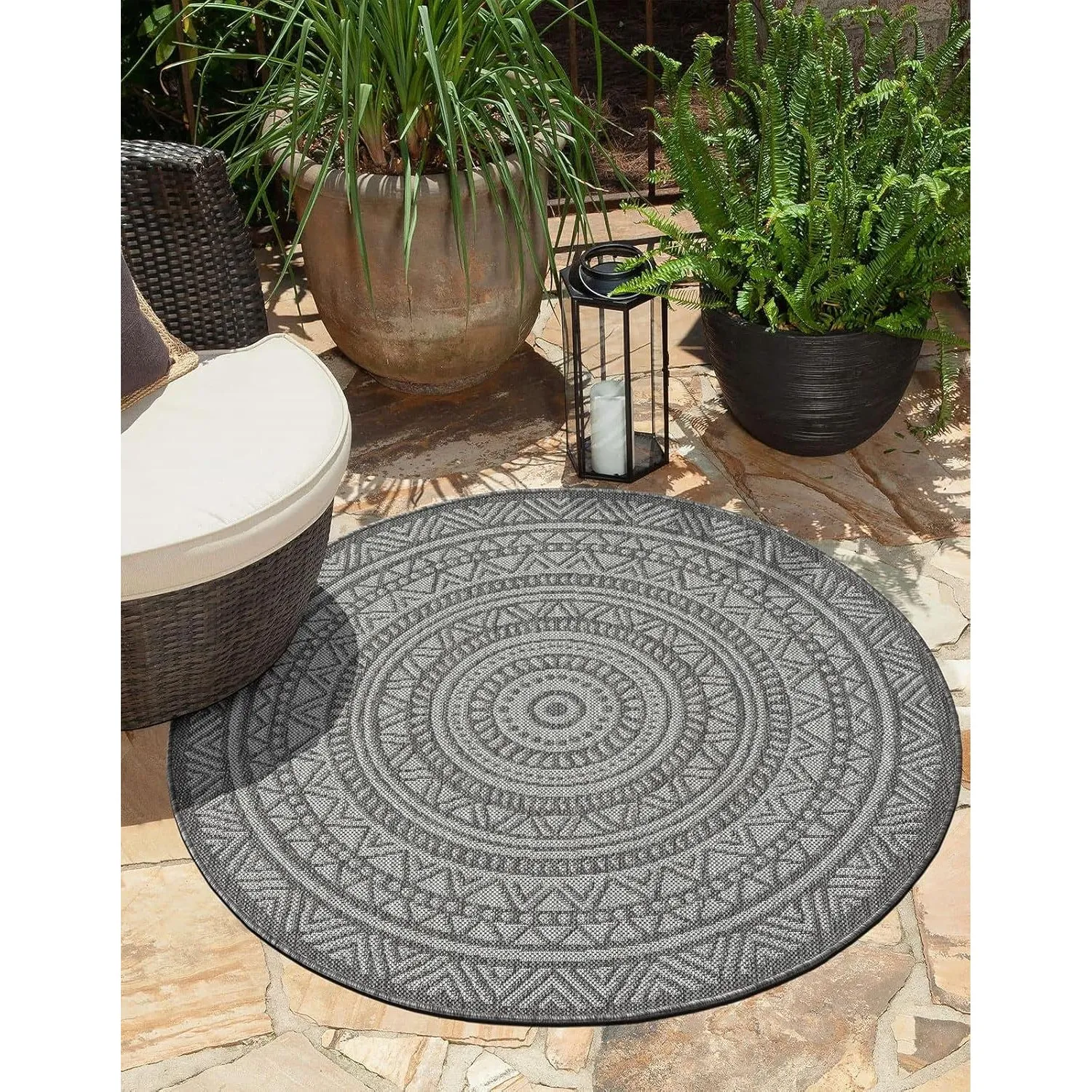 the carpet Mistra – Outdoor Teppich, Wetterfest, UV-beständig & pflegeleicht, für Balkon, Terrasse & Garten, auch für W…