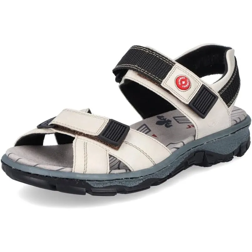 Rieker Damen Klassische Sandalen 68851, Frauen Sandalen