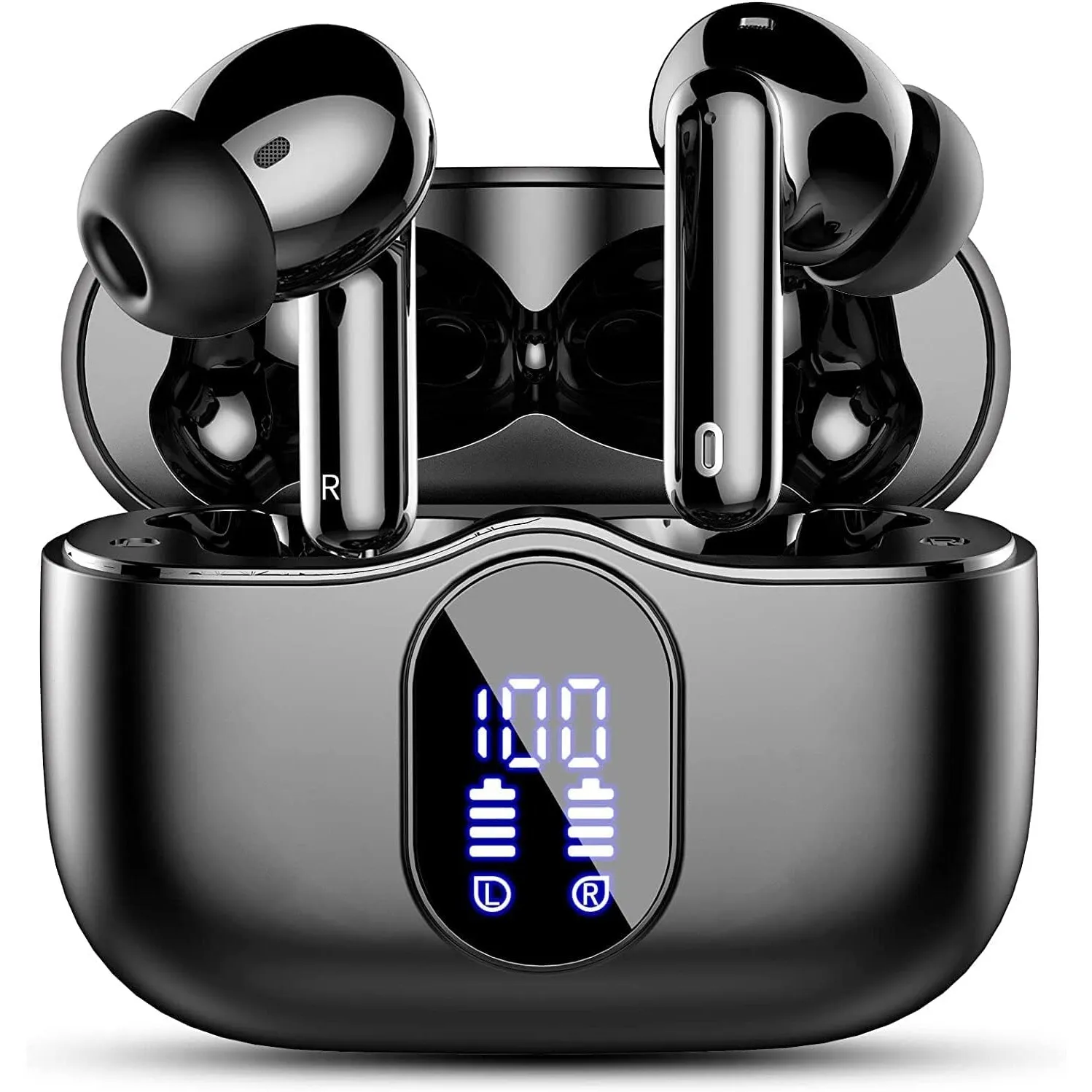 Kopfhörer Kabellos Bluetooth, Bluetooth 5.4 Kopfhörer, Tiefer Bass Ohrhörer