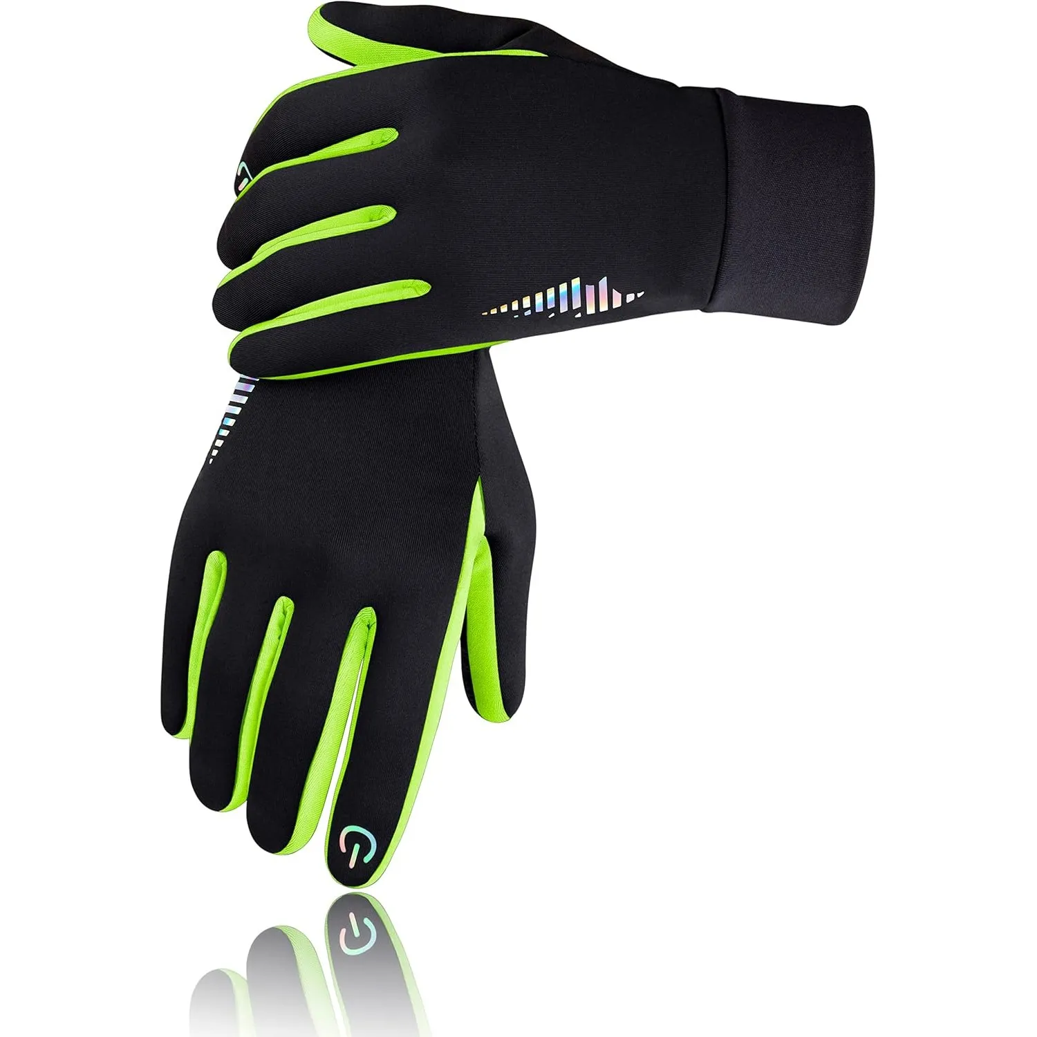 SIMARI Kinder Handschuhe Thermo Anti-Rutsch Touch Screen Fahrradhandschuhe