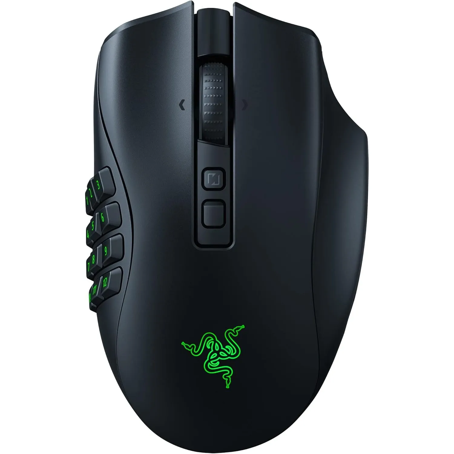 Razer Naga V2 Pro - Kabellose MMO-Gaming-Maus (HyperScroll Pro Rad, Anpassungsfähigkeit und Kontrolle, HyperSpeed Wirel…