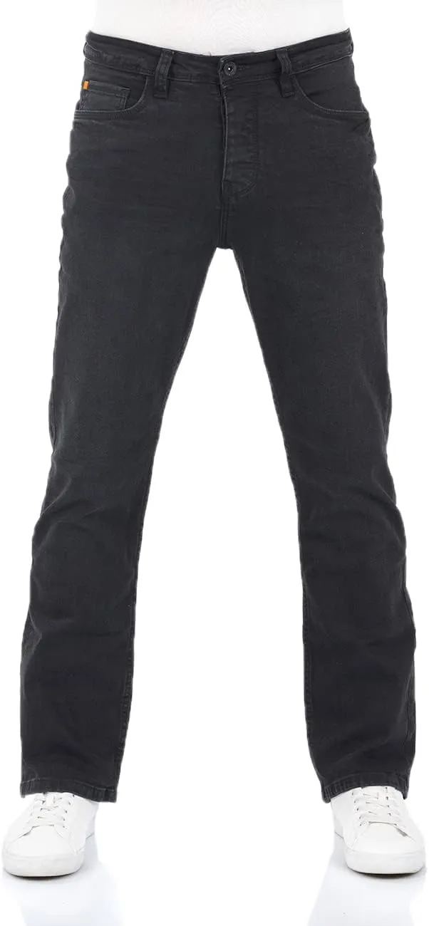 riverso Jeans Herren Stretch Bootcut RIVFalko Jeanshose Hose Denim Schwarz Blau Grau 29 30 31 32 33 34 36 38 40