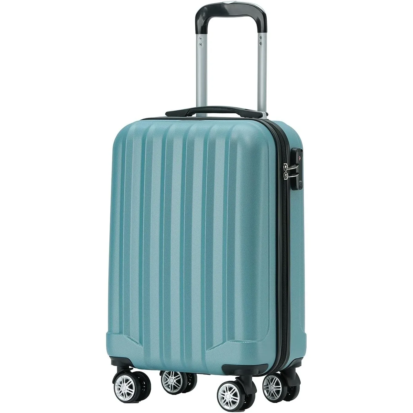 BEIBYE Handgepäck Koffer 55x35x20 cm, Hartschalenkoffer mit TSA Schloss & 360° Rollen, Leichter Kabinenkoffer aus ABS, …