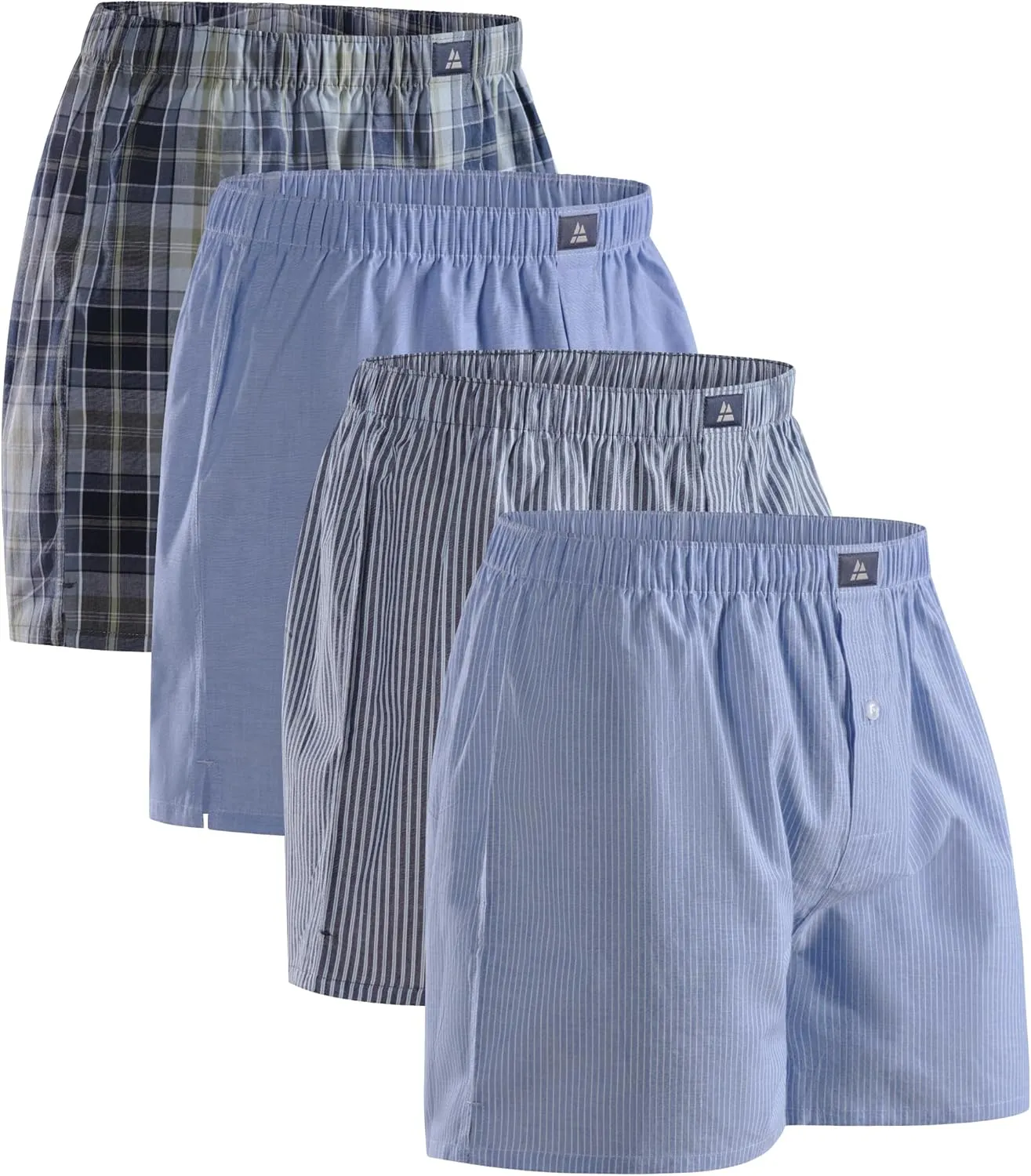 Danish Endurance American Boxer Shorts (Pack of 4 | 6 Pack), 100% Organic Cotton Men's Boxer Shorts, Soft, Breathable, …